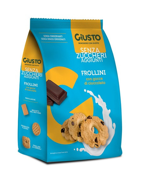 Giusto s/zucch froll gocce ciocc