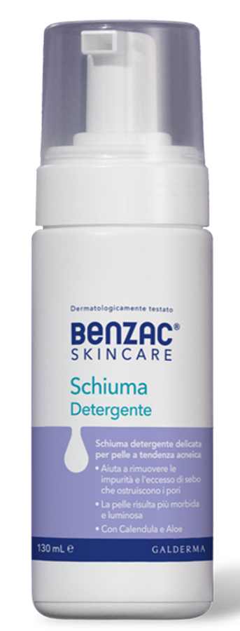 Benzac skincare schiuma det