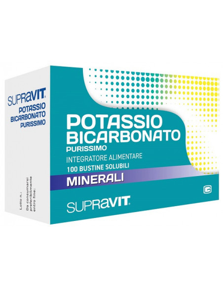 Potassio bicarb puriss 100 bustine