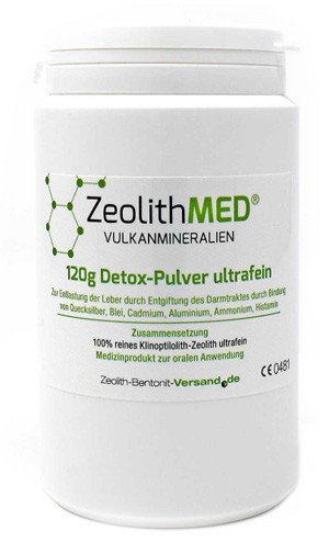 Zeolite med detox polv 120g