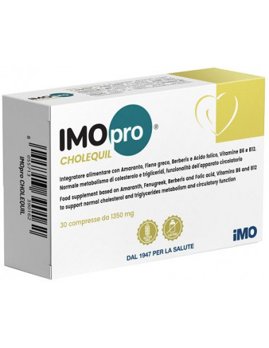 Imopro cholequil 30 compresse 1350mg