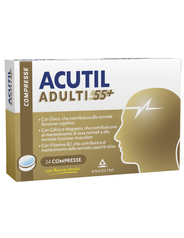 Acutil adulti 55+ 24 compresse