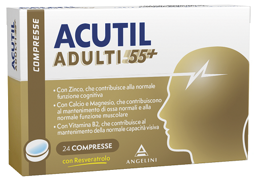 Acutil adulti 55+ 24 compresse