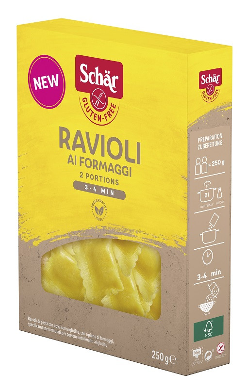Schar ravioli formaggio 250gr