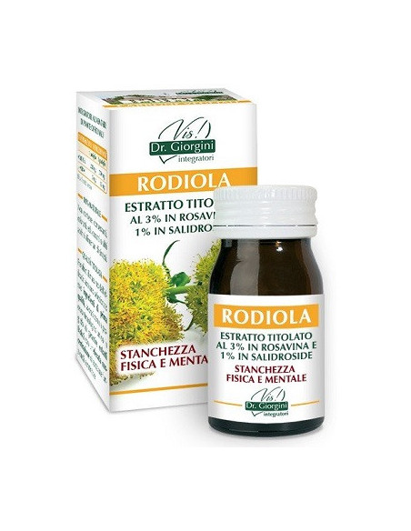 Rodiola estratto tit 60 pastiglie