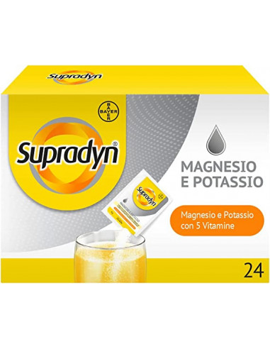 Supradyn magnesio e potassio 24 bustine