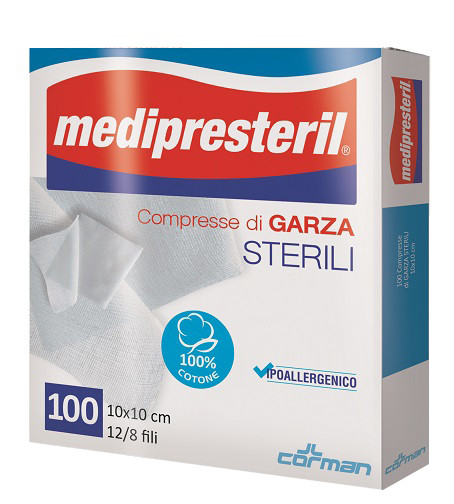 Garza medipresteril 12/8 10x10