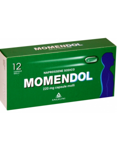 Momendol 12 capsule molli 220mg