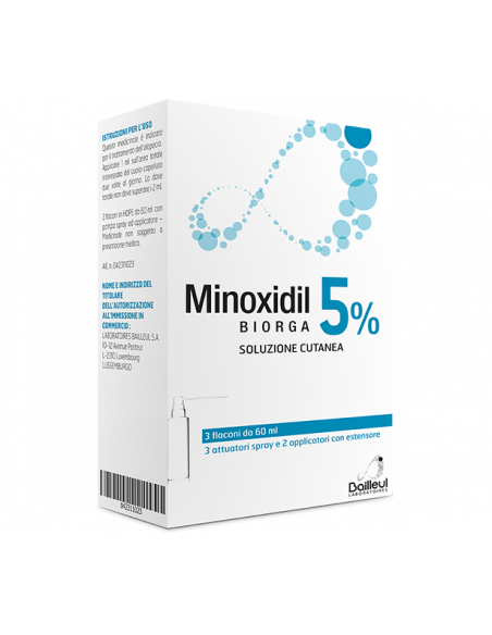Minoxidil biorga*sol cut 3fl5%