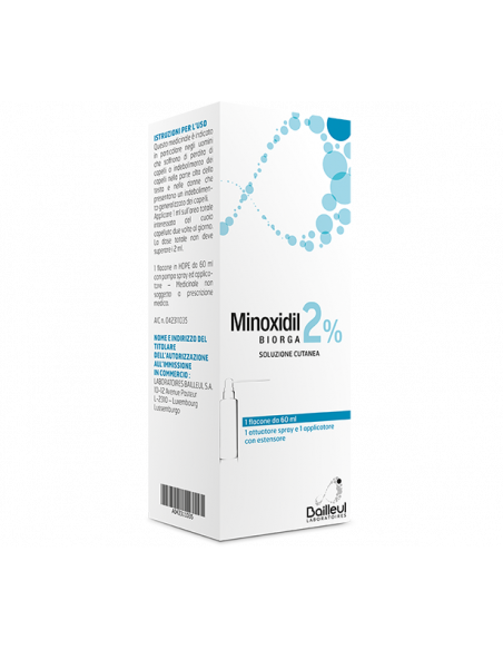 Minoxidil biorga*sol cut60ml2%