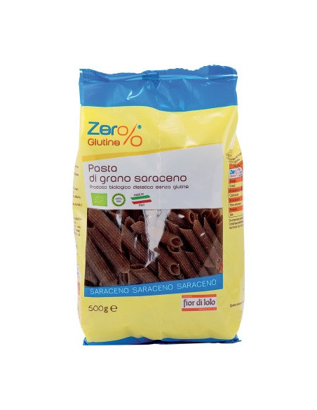 Zer% glutine penne grano sarac
