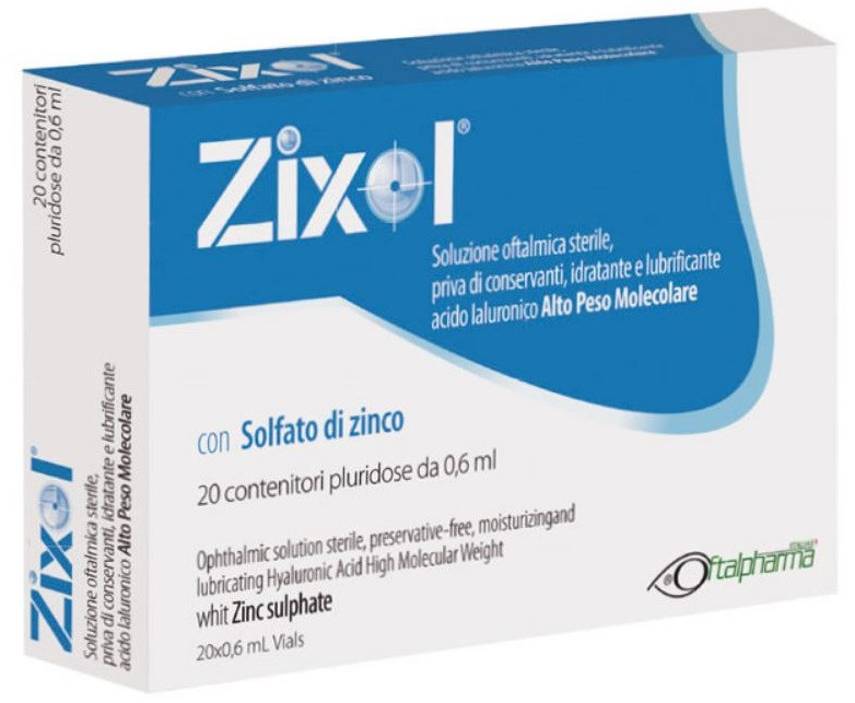 Zixol gocce ocul 20monodx0,6ml