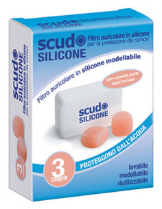 Earplug scudo sil 3coppie 6pz