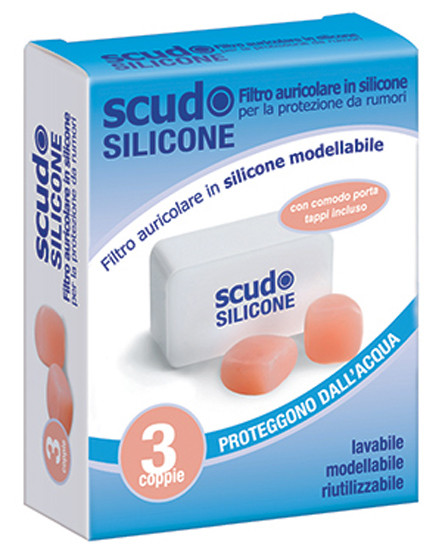 Earplug scudo sil 3coppie 6pz