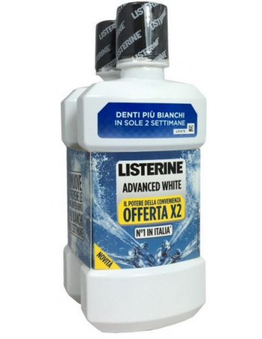 Listerine advance white2x500ml