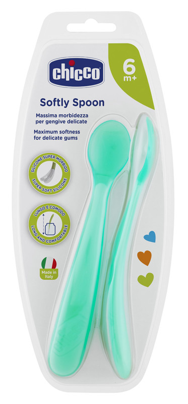 Image of Chicco cucchiaio sil masch 6m cod085