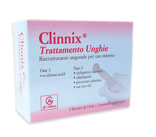 Clinnix trattamento unghie onicomicosi 2x15ml