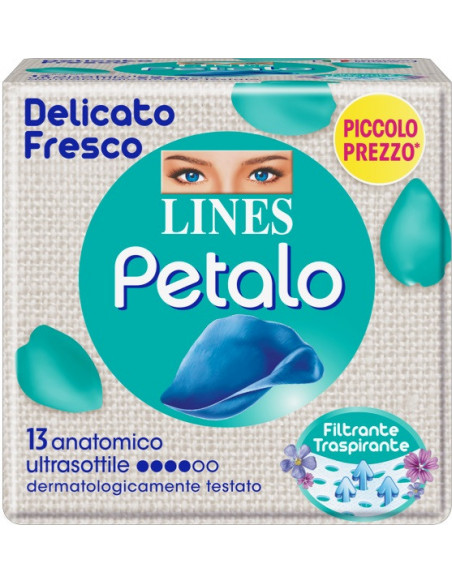 Lines petalo blu anat 13pz