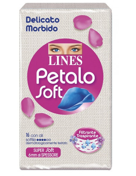 Lines petalo soft ali 16pz