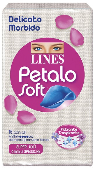 Lines petalo soft ali 16pz