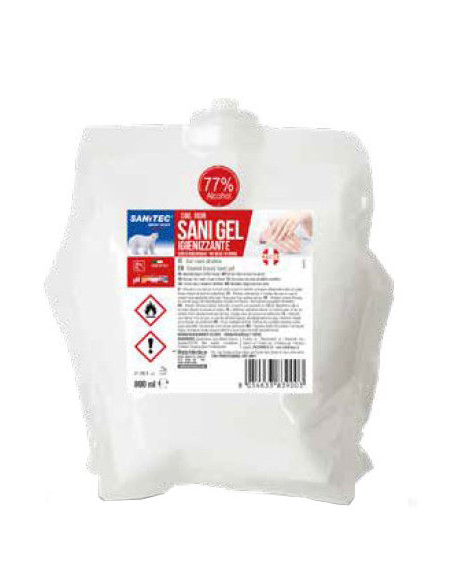 Sanitec sani gel alcolico800ml