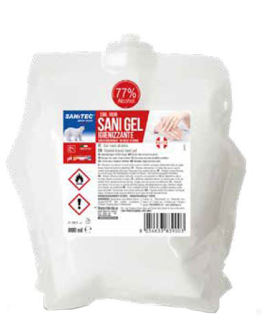 Sanitec sani gel alcolico800ml