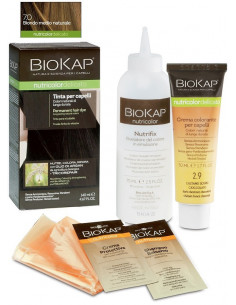 Biokap nutricolor delicato 7,0 new biondo medio naturale tinta 140 ml