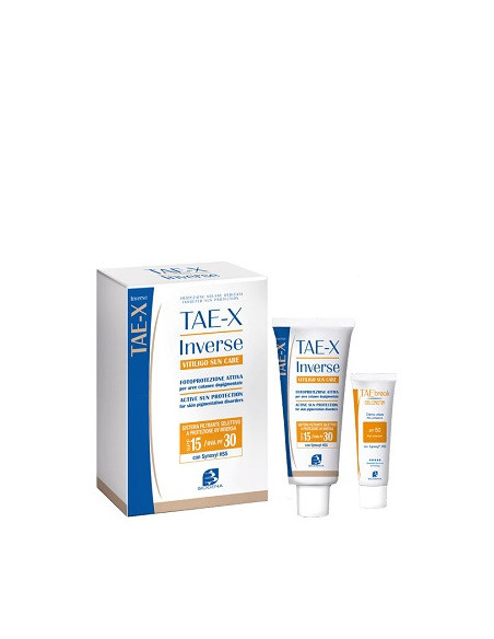Tae x inverse vitiligo suncare