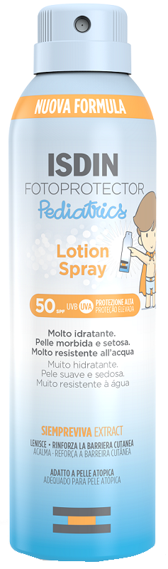 Image of Isdin fotoprotector pediatrics lotion spray spf 50 250ml cod085