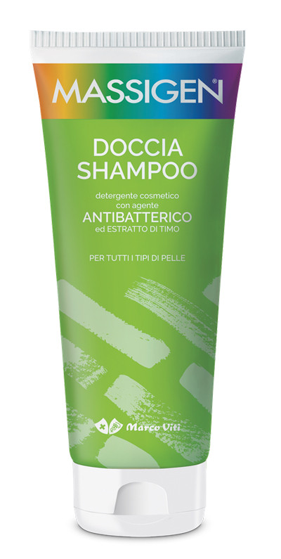 Massigen doccia shampoo antibatterico 200ml
