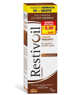 Restivoil fisiologico olio-shampoo sebo normalizzante 250ml