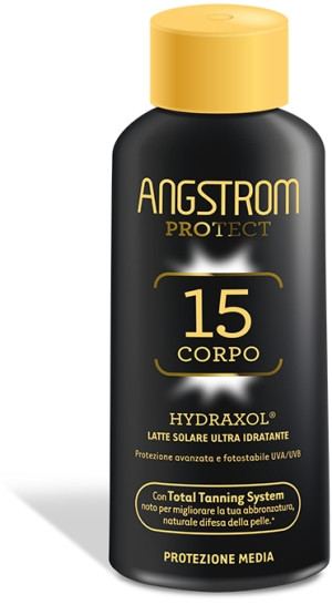 Angstrom protect latte solare spf15 ultra idratante 200ml