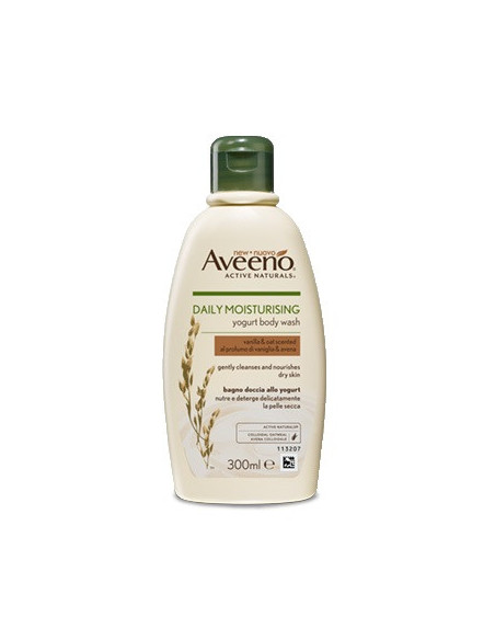 Aveeno bagno doccia allo yogurt vaniglia e avena 300ml