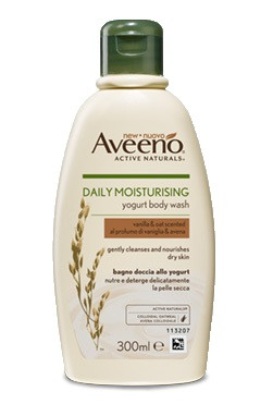 Image of Aveeno bagno doccia allo yogurt vaniglia e avena 300ml cod085