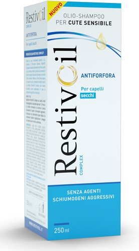 Image of Restivoil olio-shampoo complex antiforfora per capelli secchi 250ml cod085