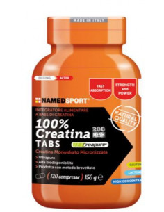 Named sport integratore creatina 100% 120 compresse