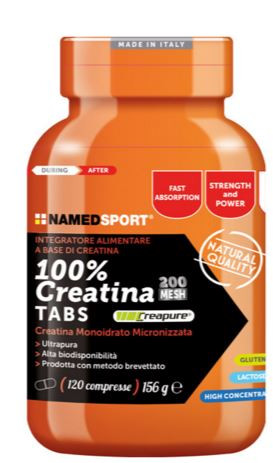 Image of Named sport integratore creatina 100% 120 compresse cod085
