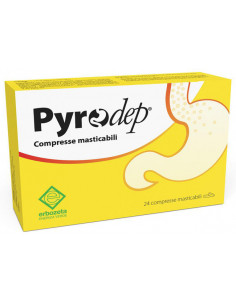 Erbozeta pyrodep 24 compresse masticabili azione antispatica e gastroprotettiva