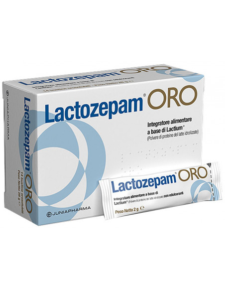 Lactozepam oro 14 bustine 2g