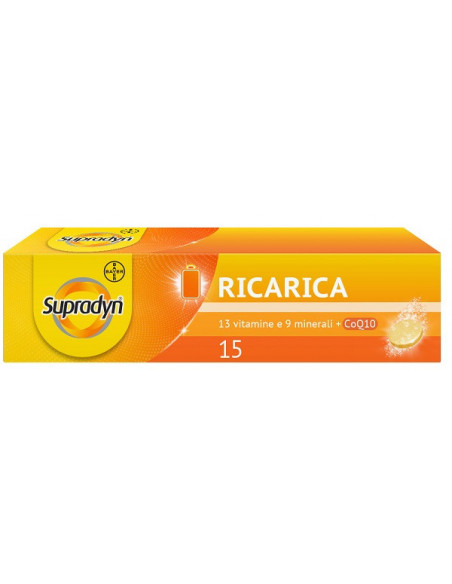 Supradyn ricarica 15 compresse effervescenti