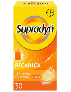 Supradyn ricarica 30 compresse effervescenti