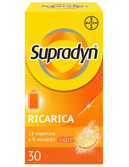 Supradyn ricarica 30 compresse effervescenti