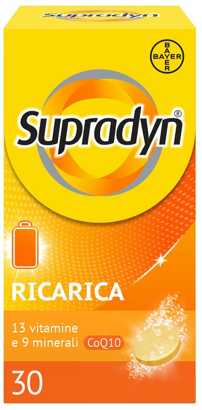 Supradyn ricarica 30 compresse effervescenti
