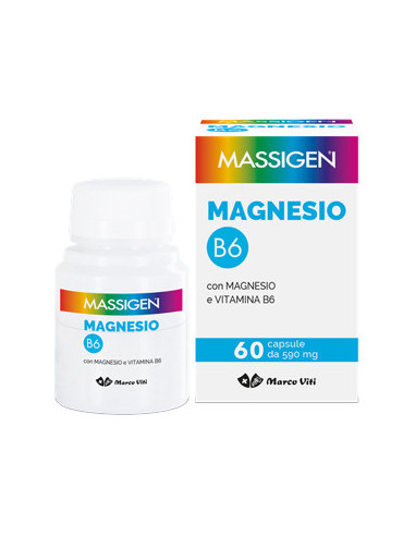 Marco viti massigen magnesio + b6 60 capsule