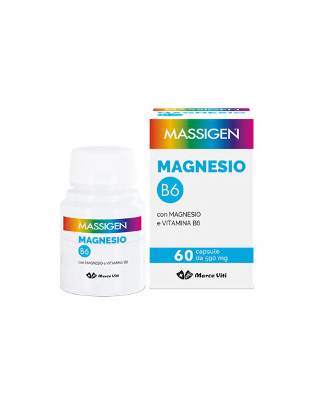 Marco viti massigen magnesio + b6 60 capsule