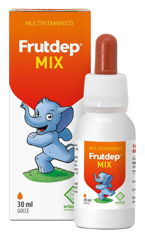 Erbozeta frutdep mix gocce 30 ml multivitaminico