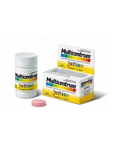 Multicentrum junior vitamine 30 compresse