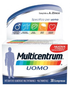 Multicentrum uomo vitamine 30 compresse
