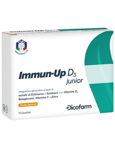 Immun up d3 junior 10 bustine 3g