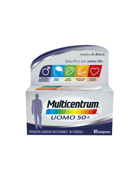 Multicentrum uomo 50 piu 60 compresse